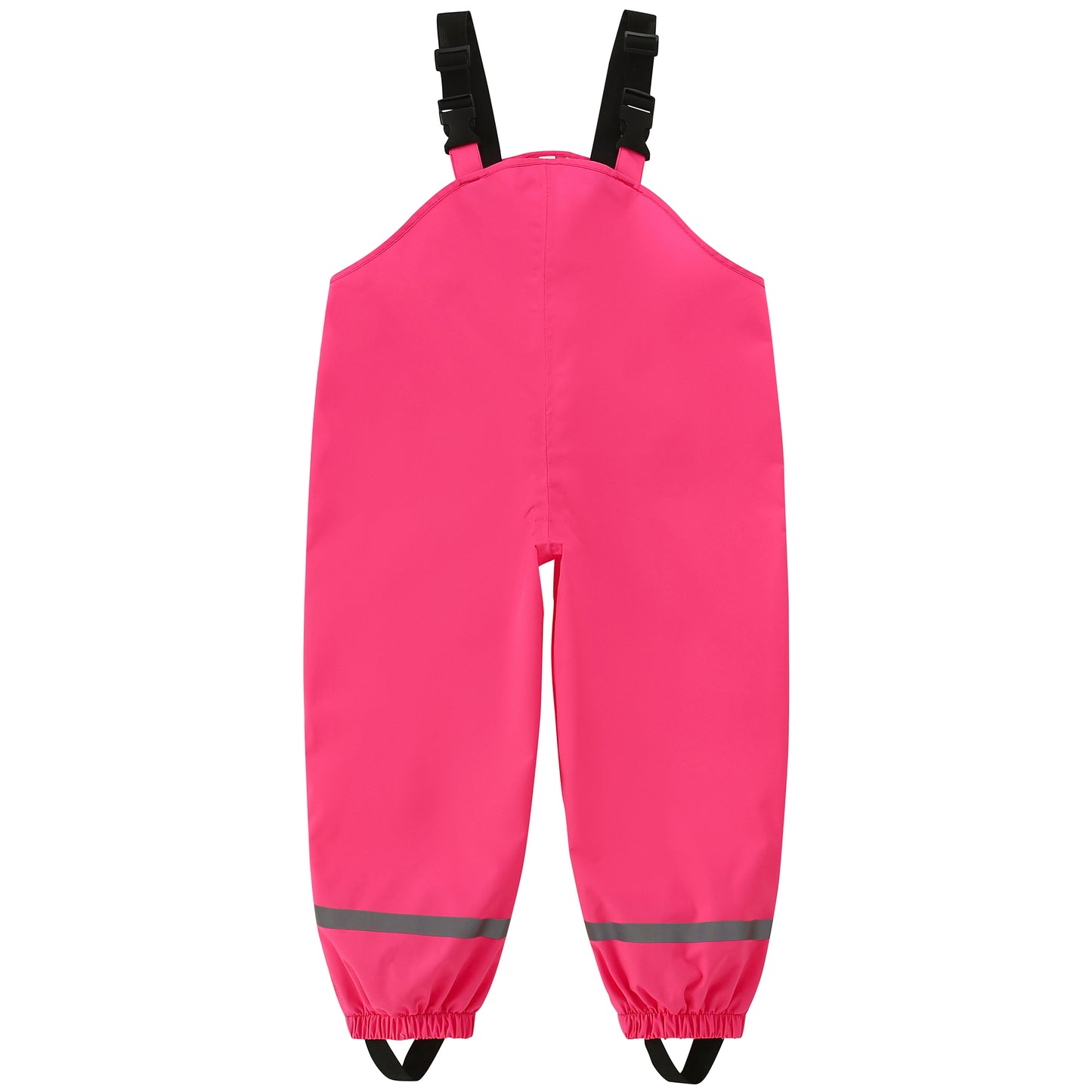Fewlby Kids Rain Bib Pants, Toddlers Waterproof Suspender Dirty Proof Rain Wear for Boys and Girls