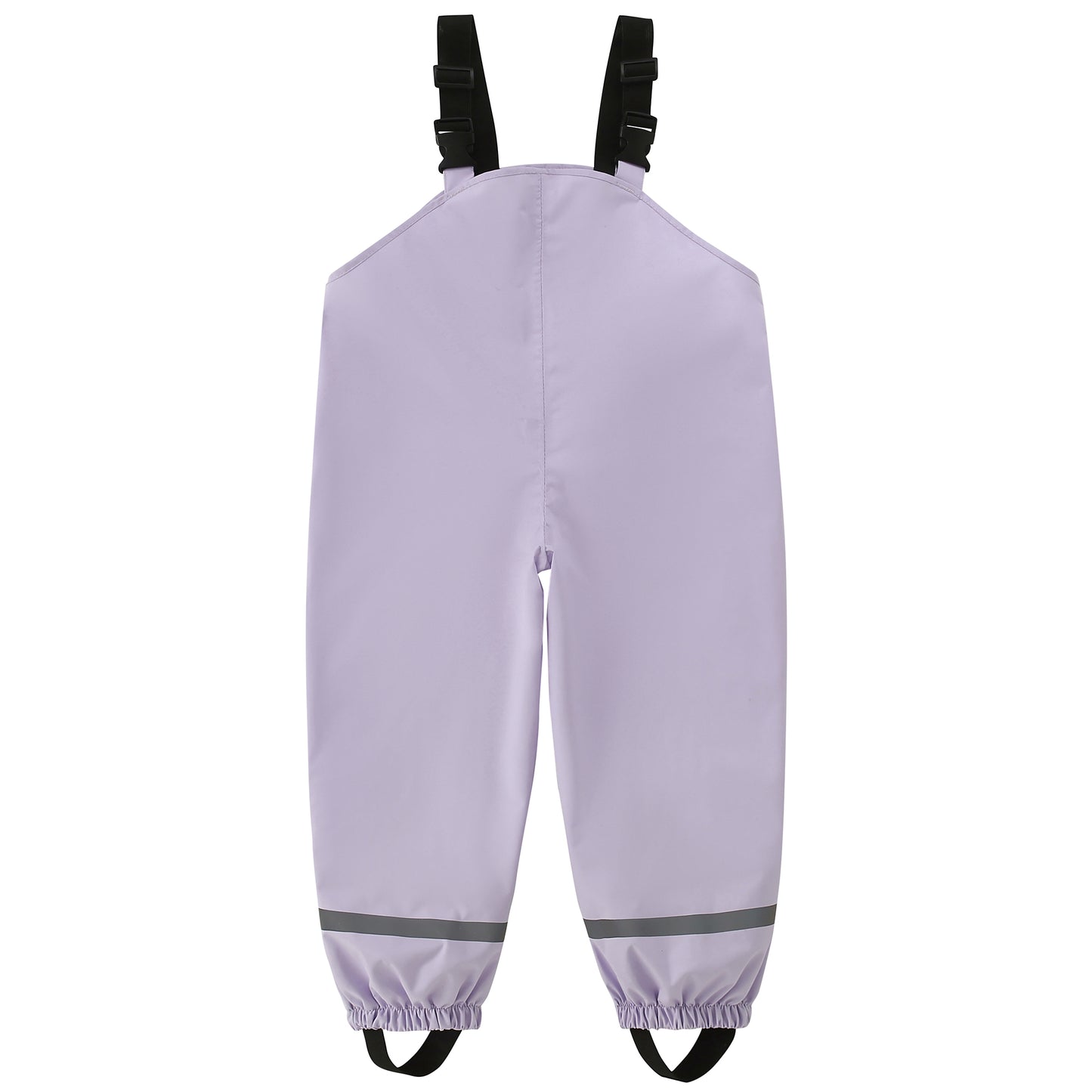 Fewlby Kids Rain Bib Pants, Toddlers Waterproof Suspender Dirty Proof Rain Wear for Boys and Girls