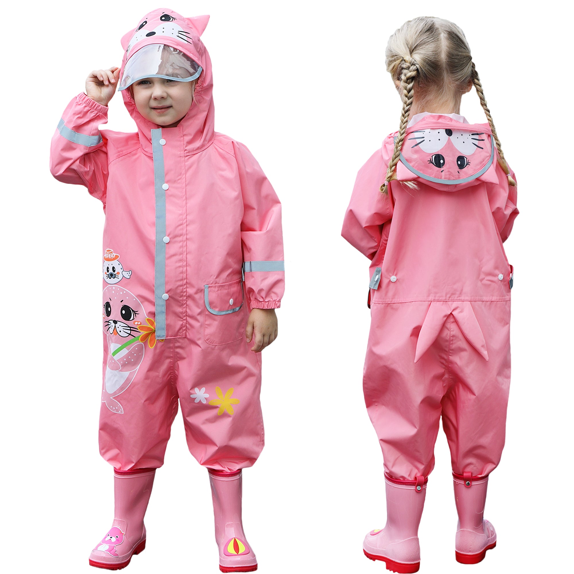 kids rainsuit (two prints available) – beo Images... Fewlby Toddler Kids Boys Girls One Piece Rainsuit Raincoat Waterproof ...