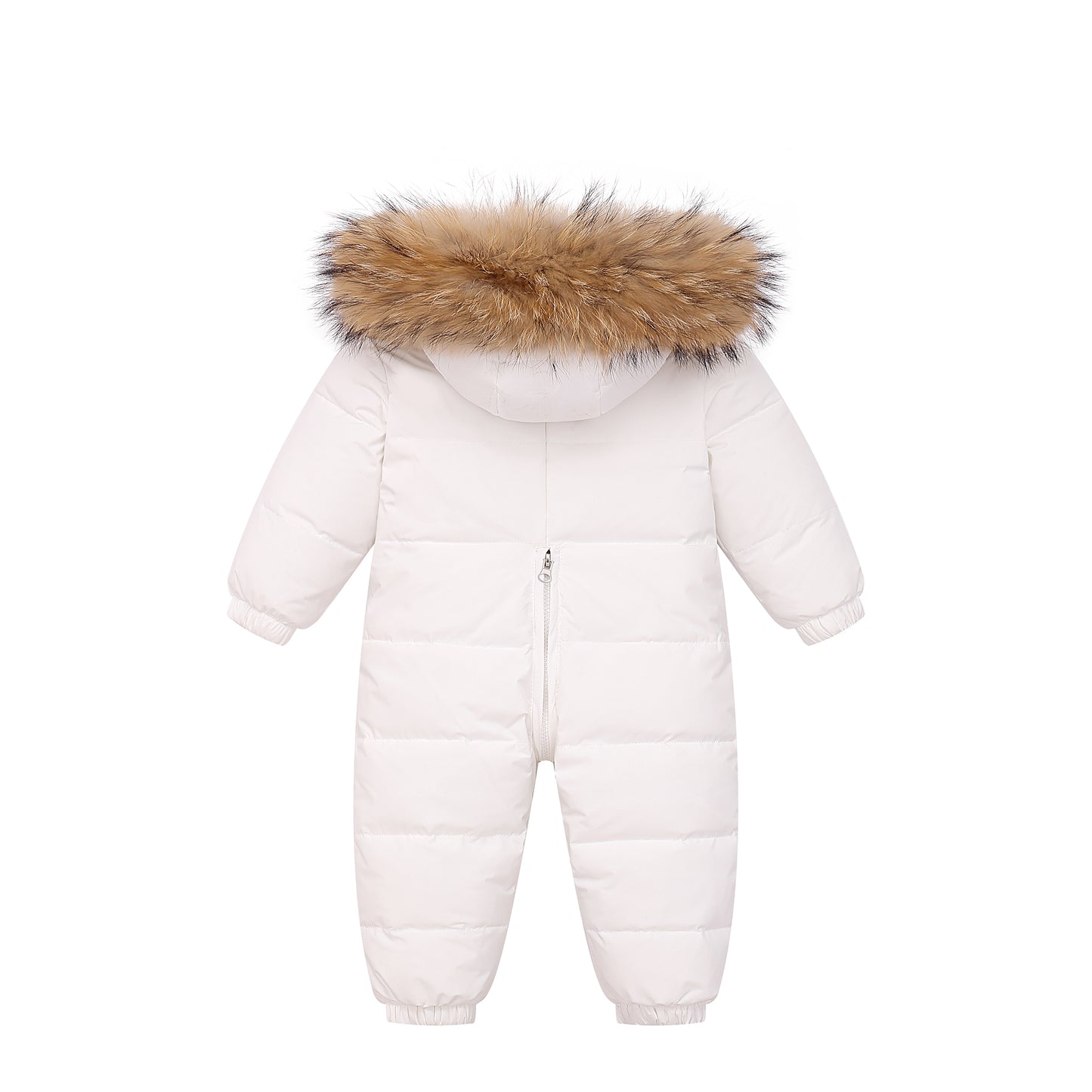 Toddler Baby Girls Boys Sweater Coat Winter Outwear Zipper Down Jumpsuits Snowsuit Coat Romper