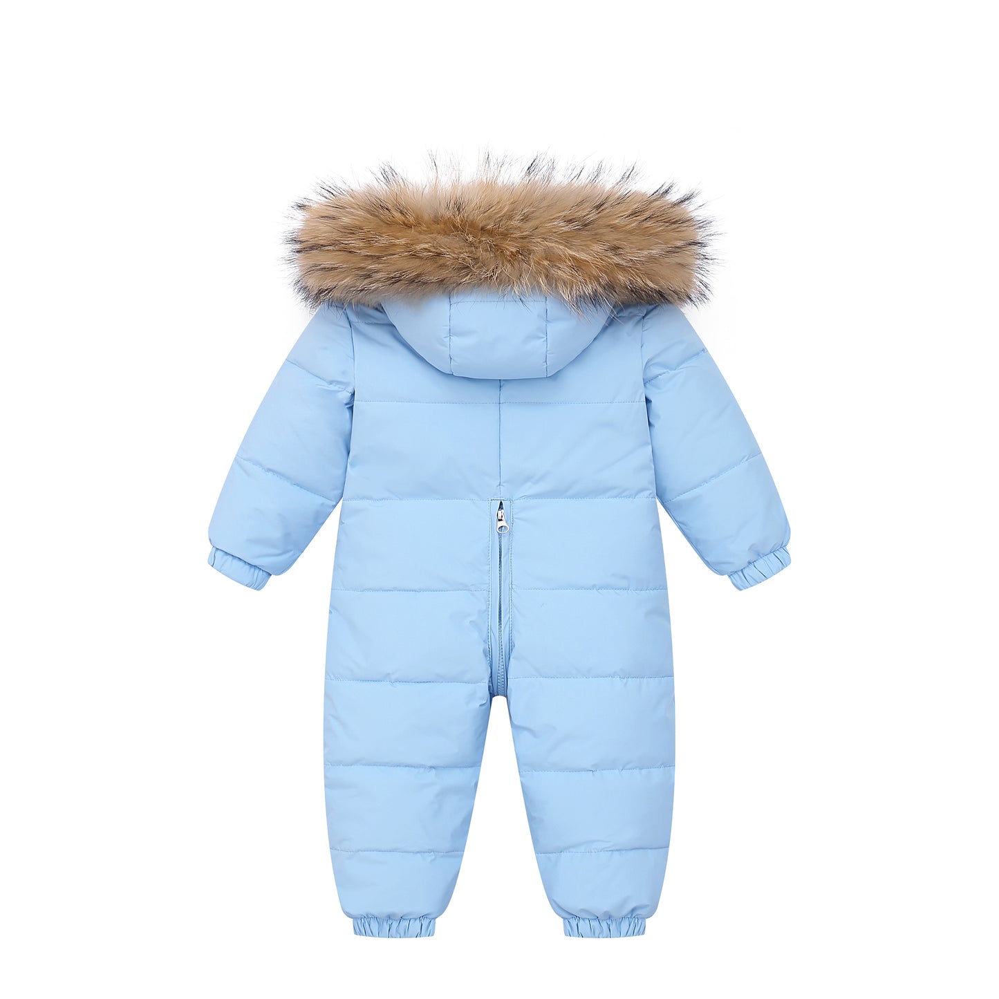 Toddler Baby Girls Boys Sweater Coat Winter Outwear Zipper Down Jumpsuits Snowsuit Coat Romper