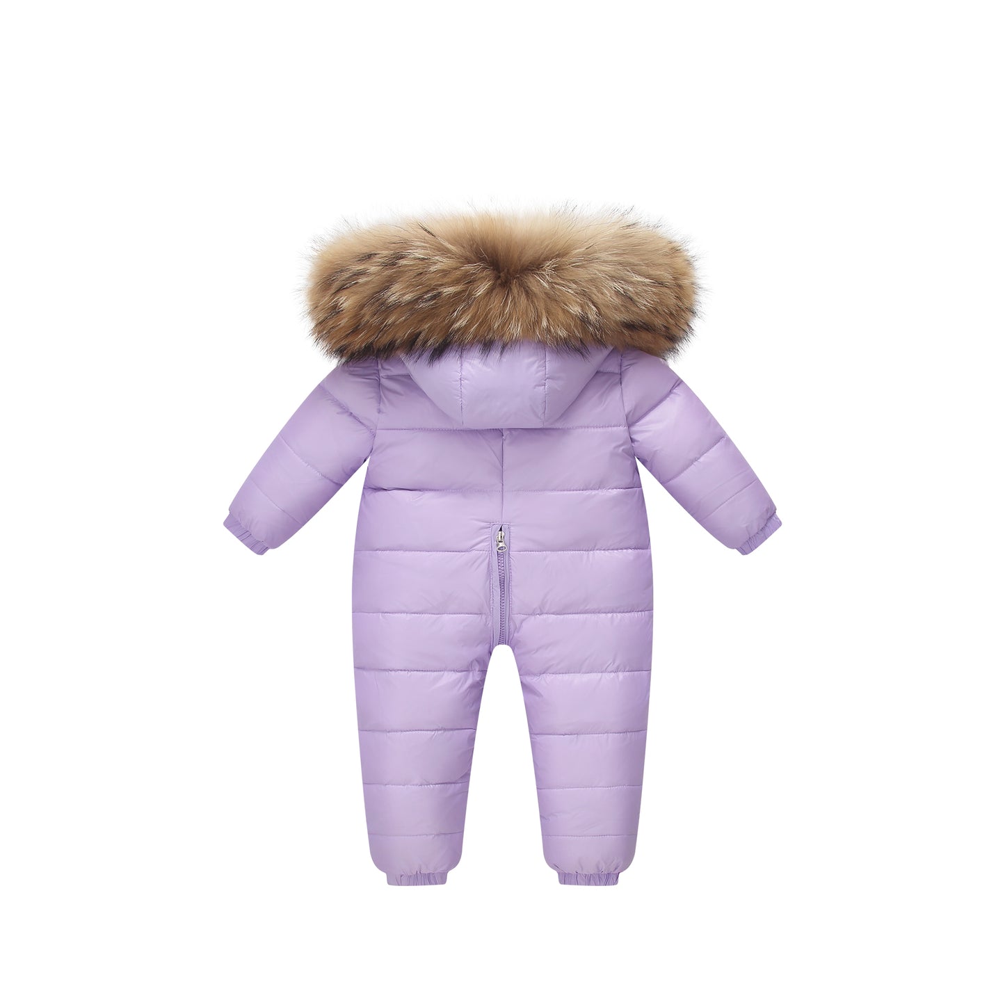 Fewlby Baby Snowsuit Infant Baby Boys Girls Romper Winter Down Jacket Hooded Outwear Toddler Jumpsuit, 9-21 Months