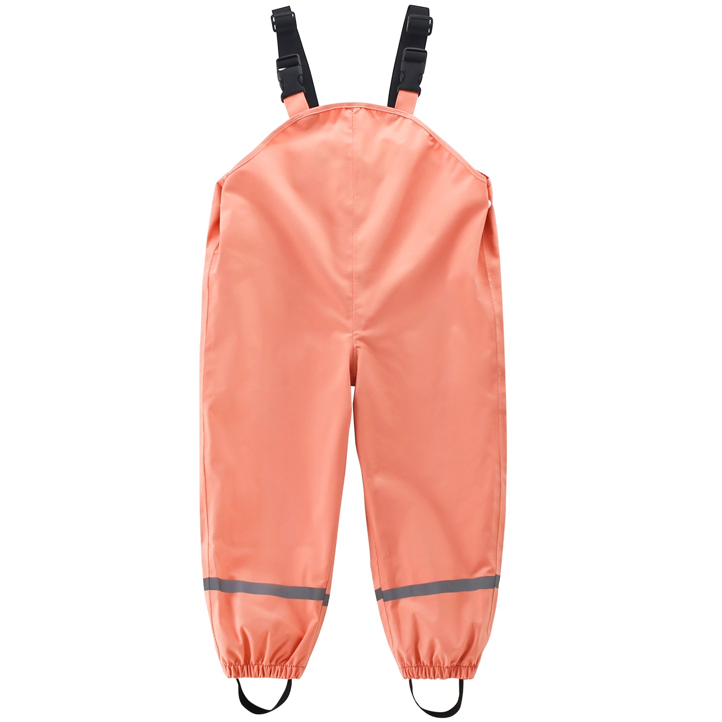 Kids Rain Bib Pants, Toddlers Waterproof Suspender Dirty Proof Rain Wear