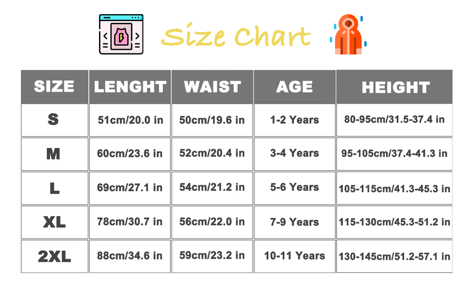 Kids Rain Pants Toddler Waterproof Trousers Lightweight for Boys Girls